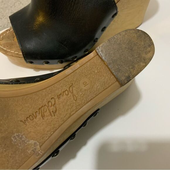 Sam Edelman Camilla Wedge Black Sandals size 10 - Picture 7 of 10